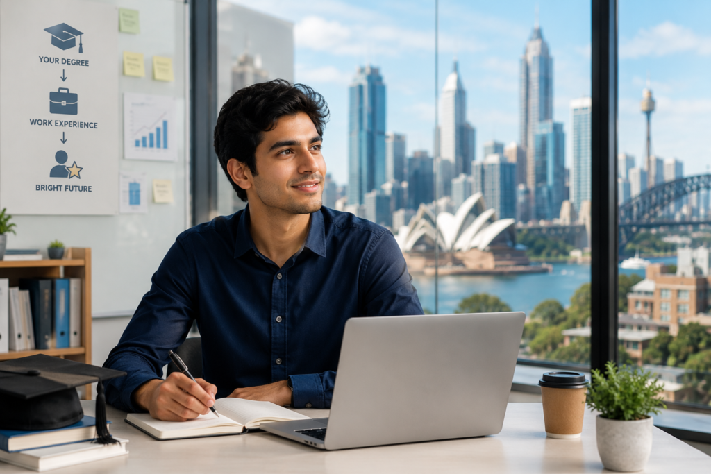 Study in Australia from Dhaka with post-study work opportunities for international graduates.